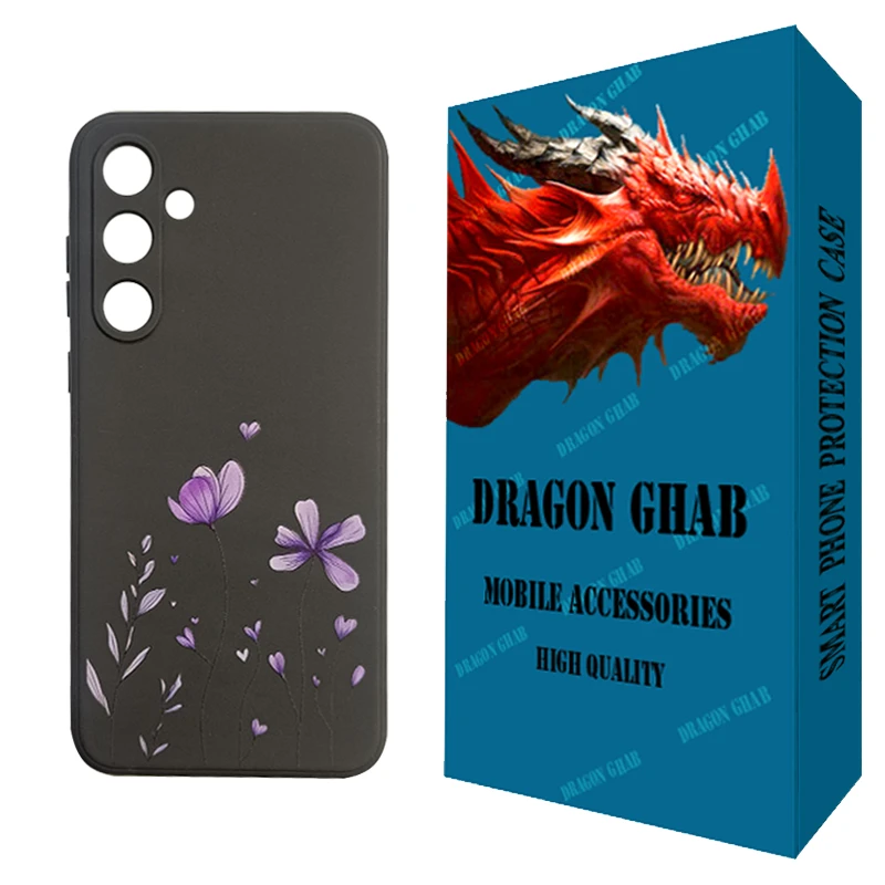 کاور دراگون قاب مدل CHPD کد 001 - B مناسب برای گوشی موبایل سامسونگ Galaxy A55 