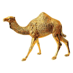 دکوری برنجی مدل شتر تک کوهان کد H1298