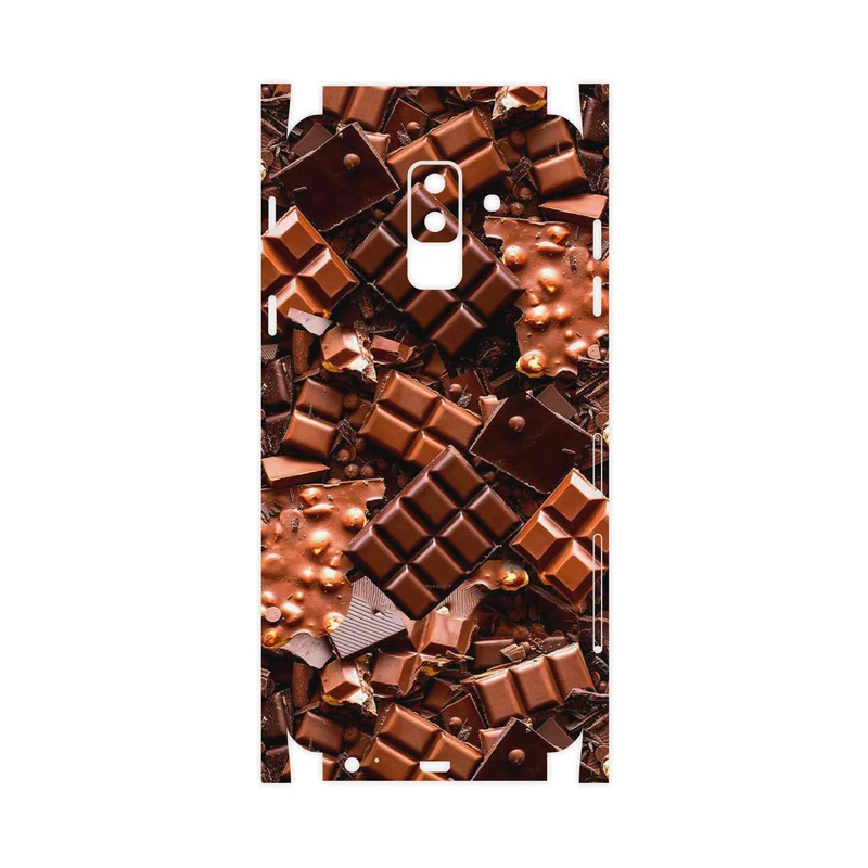 برچسب پوششی ماهوت مدل Chocolate-FullSkin مناسب برای گوشی موبایل سامسونگ Galaxy A6 Plus 2018