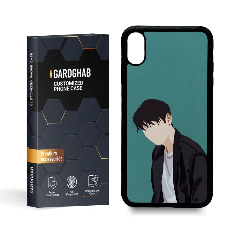 کاور گارد قاب مدل پسرانه مناسب برای گوشی موبایل اپل iphone xs max