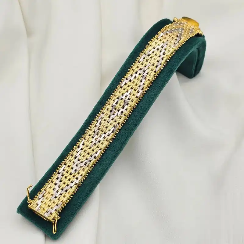 دستبند نقره زنانه مدل جلفا 21