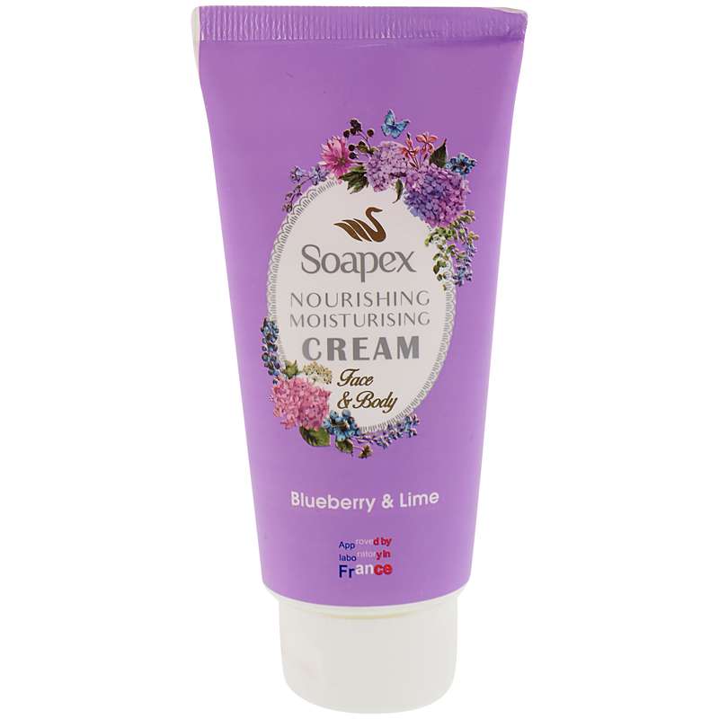 کرم مرطوب کننده سوپکس مدل Aloevera Olive & Blueberry Lime حجم 90 میلی لیتر