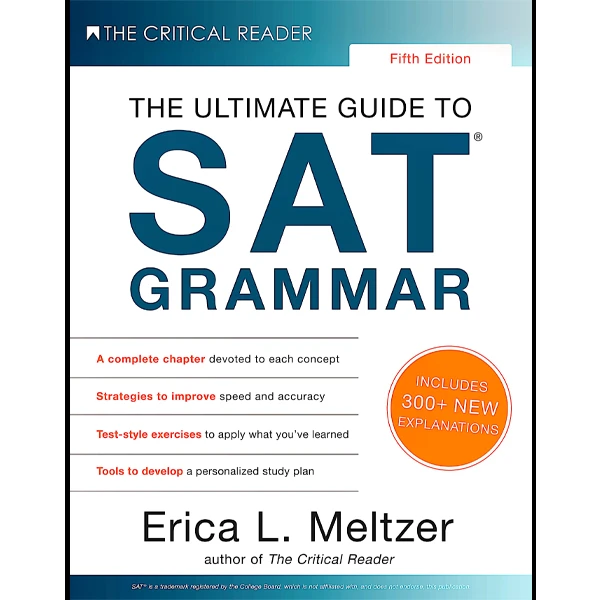 کتاب The Ultimate Guide To SAT Grammar اثر Erica Melrtzer انتشارات The Critical Reader