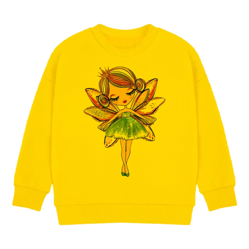 سویشرت دخترانه مدل دخترک A81