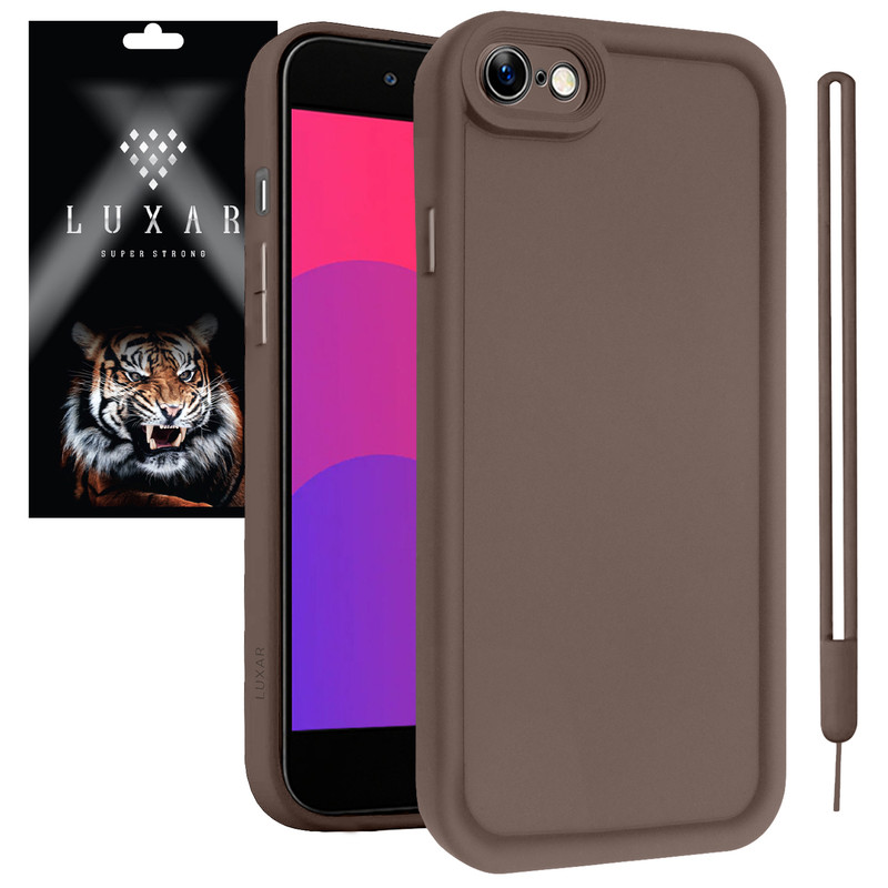 کاور لوکسار مدل iP7-puffer band مناسب برای گوشی موبایل اپل iPhone 7 / 8 / SE2 / SE3 به همراه بند