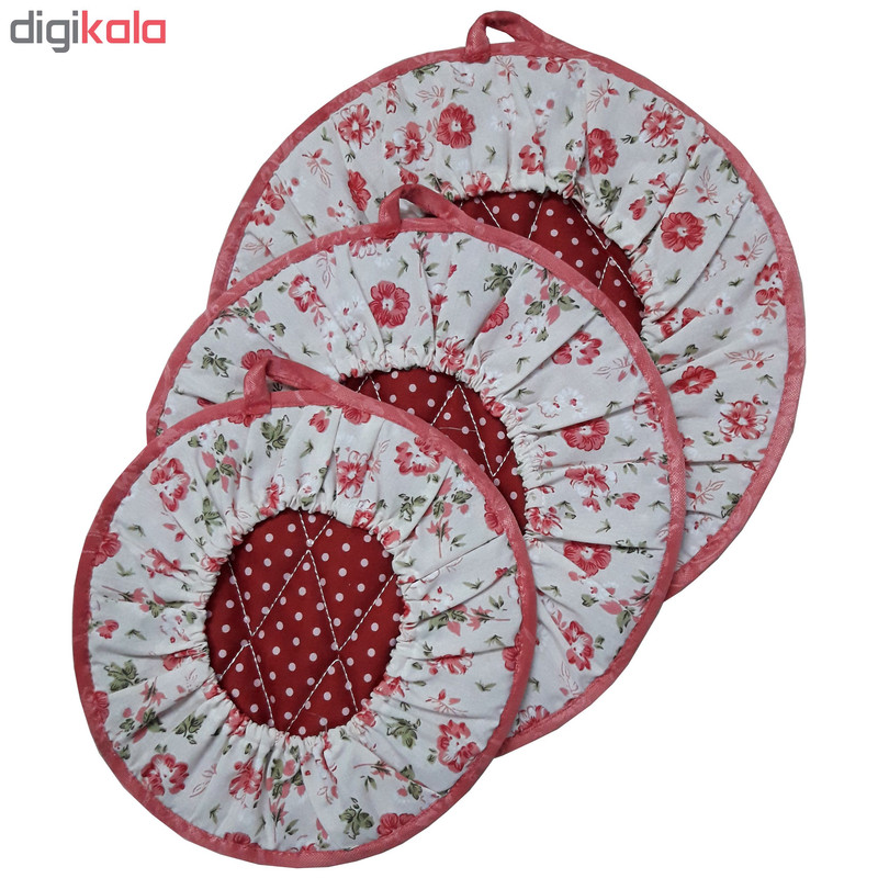 ست دم کنی 3 تکه طرح گلریز کد 2