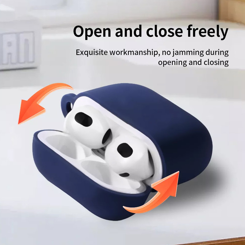 کاور زیرو مدل Silicon ZR مناسب برای کیس اپل AirPods 4