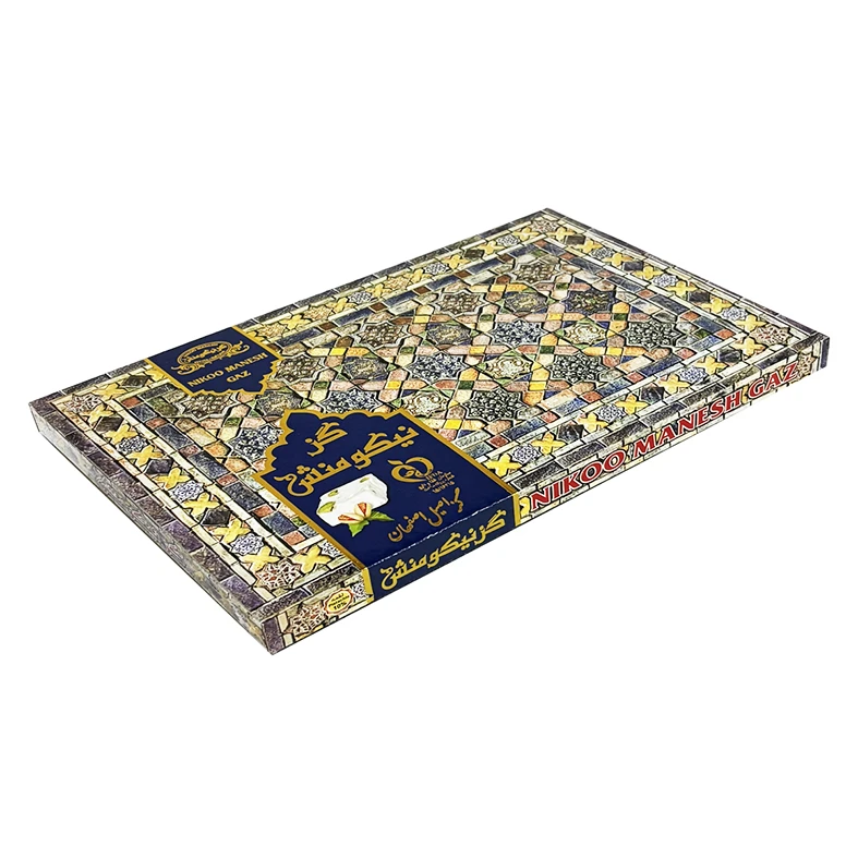 گز لقمه 10 درصد پسته گز نیکومنش - 300 گرم