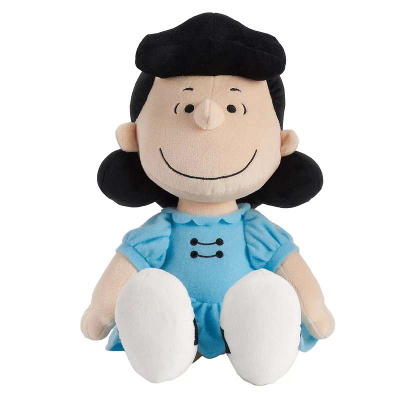 عروسک طرح شخصیت بادام زمینی ها مدل Peanuts Lucy کد SZ2/57 ارتفاع 30 سانتی‌متر