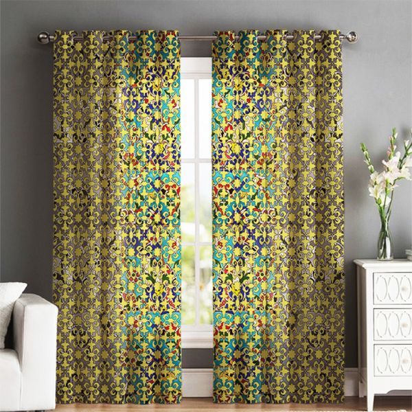 پرده شمسه نگار مدل TR608B سایز 140×300 سانتی متر