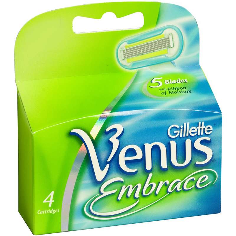 تیغ یدک ژیلت مدل Venus_Embrace بسته 4 عددی