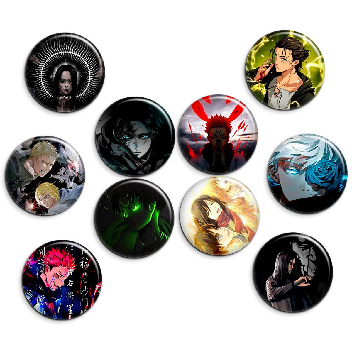 پیکسل پرمانه طرح Attack on Titan کد pmg.5271 مجموعه 10 عددی