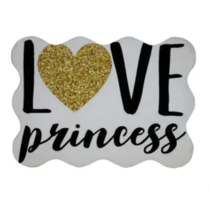 پادری مدل دالبر طرح LOVE کد 6164 سایز 80x110 سانتی متر 