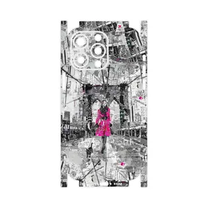 MAHOOT Collage of Catwalk Bridge-FullSkin Cover Sticker for Apple iPhone 15 Pro Max