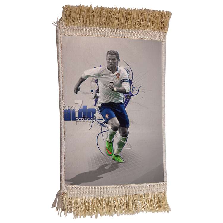 فرش ماشینی دیوارکوب مدل رونالدو کد 441