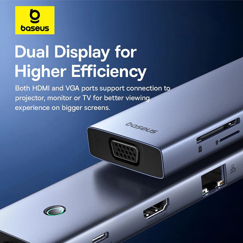 هاب 10 پورت USB-C بیسوس مدل B-C811