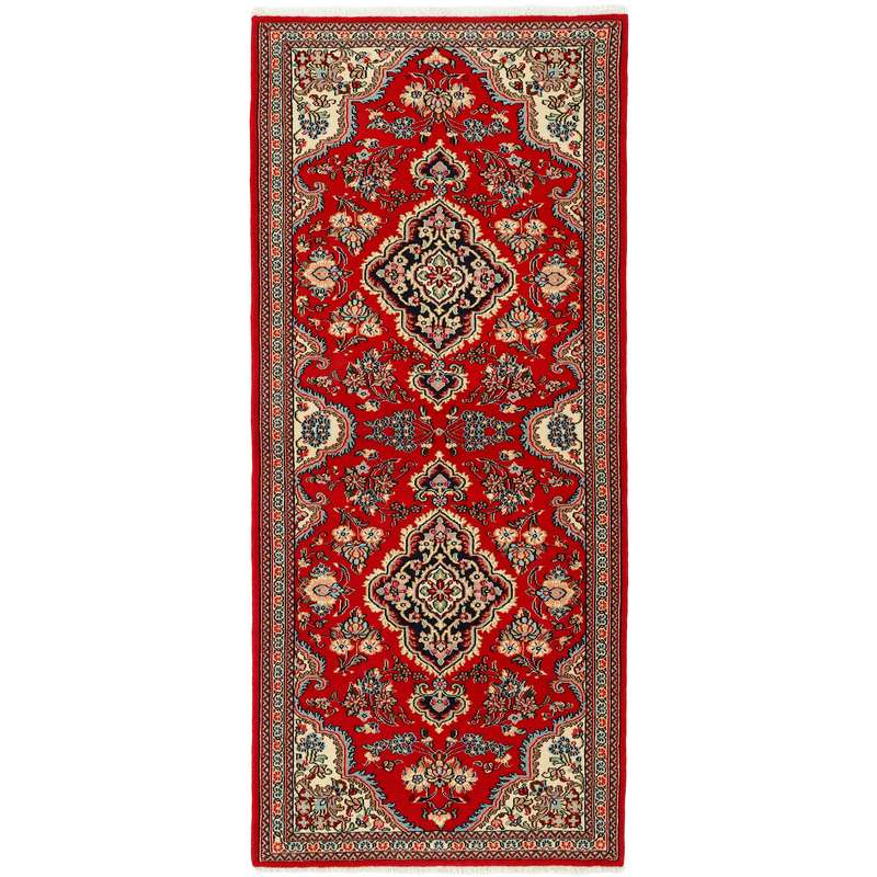 فرش دستبافت کناره طول دو متر مدل شهرضا کد r5543674r