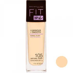کرم پودر میبلین مدل Fit Me شماره 105 حجم 30 میلی لیتر