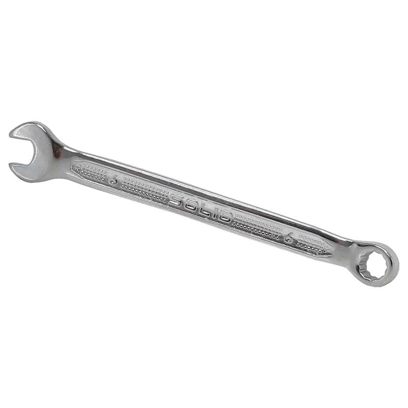 آچار یکسر تخت و یکسر رینگی سولید مدل AT - 6 سایز 6 میلی متر