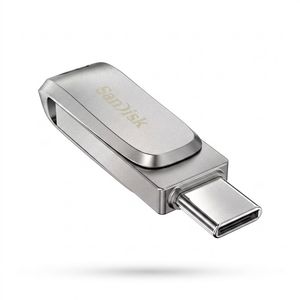 فلش مموری سن دیسک مدل Ultra Dual Drive Luxe ظرفیت 32 گیگابایت با رابط USB 3.2
