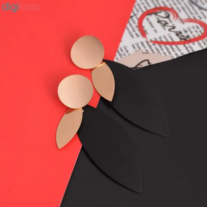 گوشواره زنانه مدل برگ کد GO1345