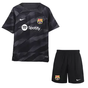 ست تی شرت و شلوارک ورزشی مردانه مدل بارسلونا کد GK 2024
