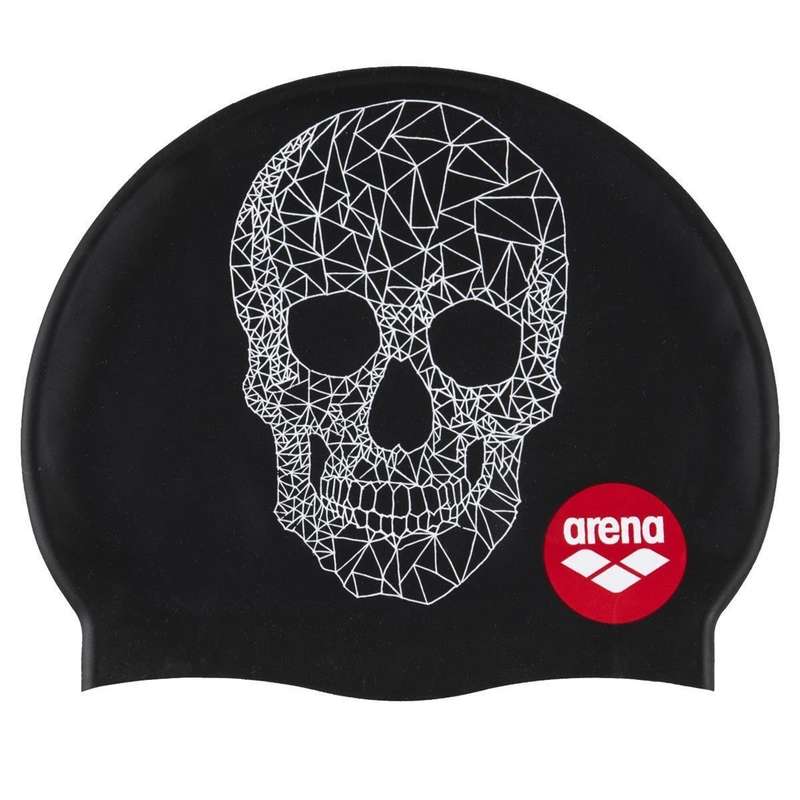 کلاه شنا آرنا مدل Print 2 Crazy Pop Skulls Bone