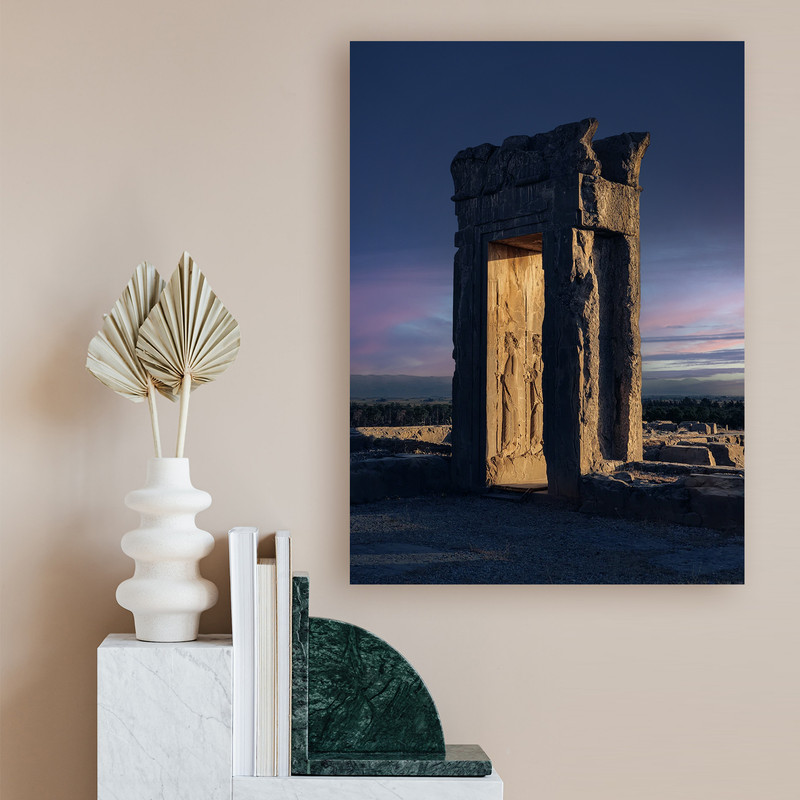 تابلو شاسی مدل تخت جمشید طرح 1 Persepolis Alt 1 کد C1-48 