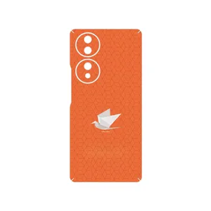 MAHOOT Minimalist origami bird Cover Sticker for Honor 70