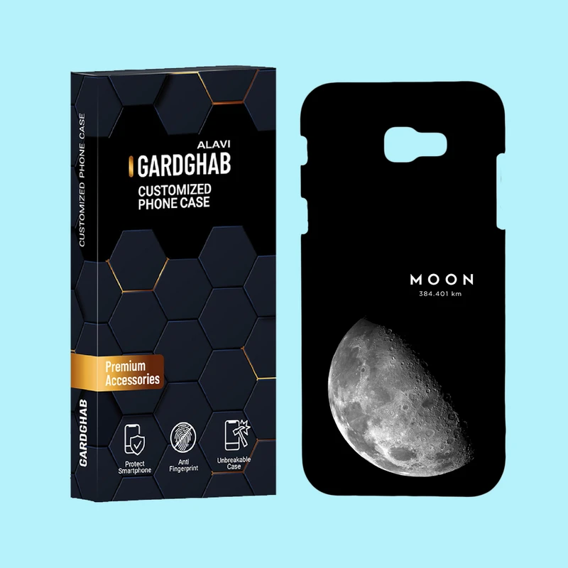 کاور گارد قاب علوی مدل کهکشان مناسب برای گوشی موبایل سامسونگ Galaxy A720 / A7 2017