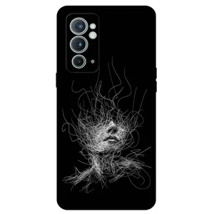 Megafone Face Sketch 7423 Cover For OnePlus 9RT 5G