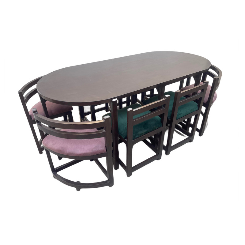 میز و صندلی ناهارخوری 4 نفره گالری چوب آشنایی مدل Ti-800