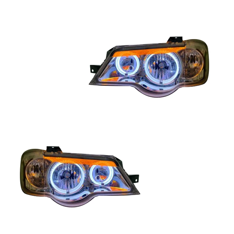 چراغ جلو خودرو گروه پژوهش صنعت مدرن مدل 3D-M8-WY مناسب برای پراید 111 و 132 بسته دو عددی