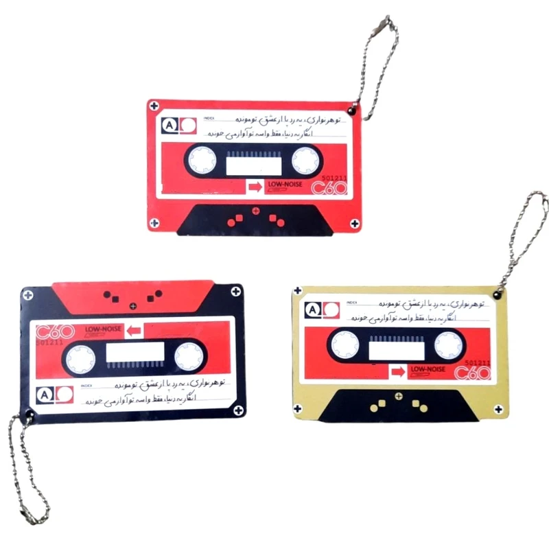 جاکلیدی مدل نوار موزیکال طرح عشق کد 132 بسته 3عددی