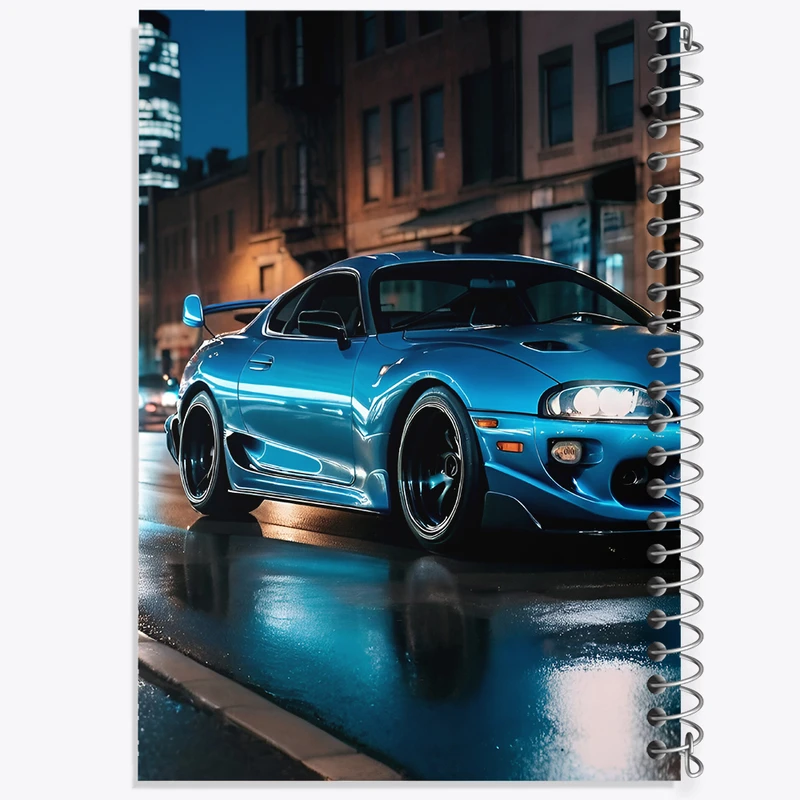 دفتر شطرنجی 50 برگ خندالو طرح ماشین اسپرت کد F5225