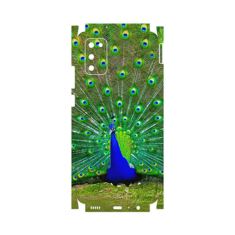 برچسب پوششی ماهوت مدل Peacock-FullSkin مناسب برای گوشی موبایل سامسونگ Galaxy A02S