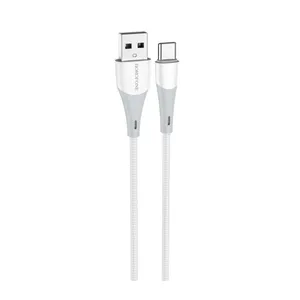 کابل تبدیل  USB به USB-C بروفون مدل BX60 طول 1 متر