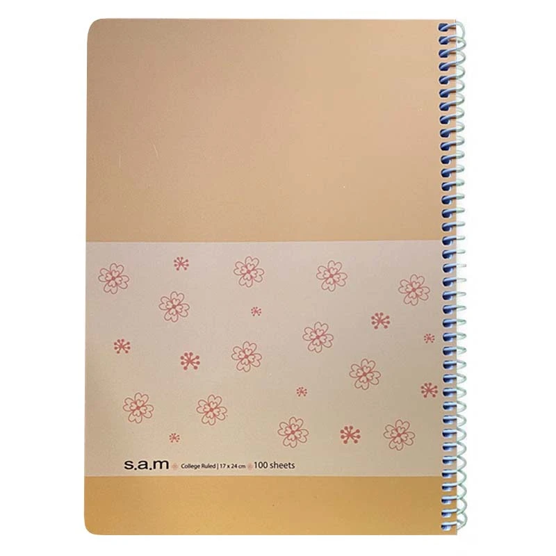 دفتر مشق 80 برگ سم مدل گل کد 135355