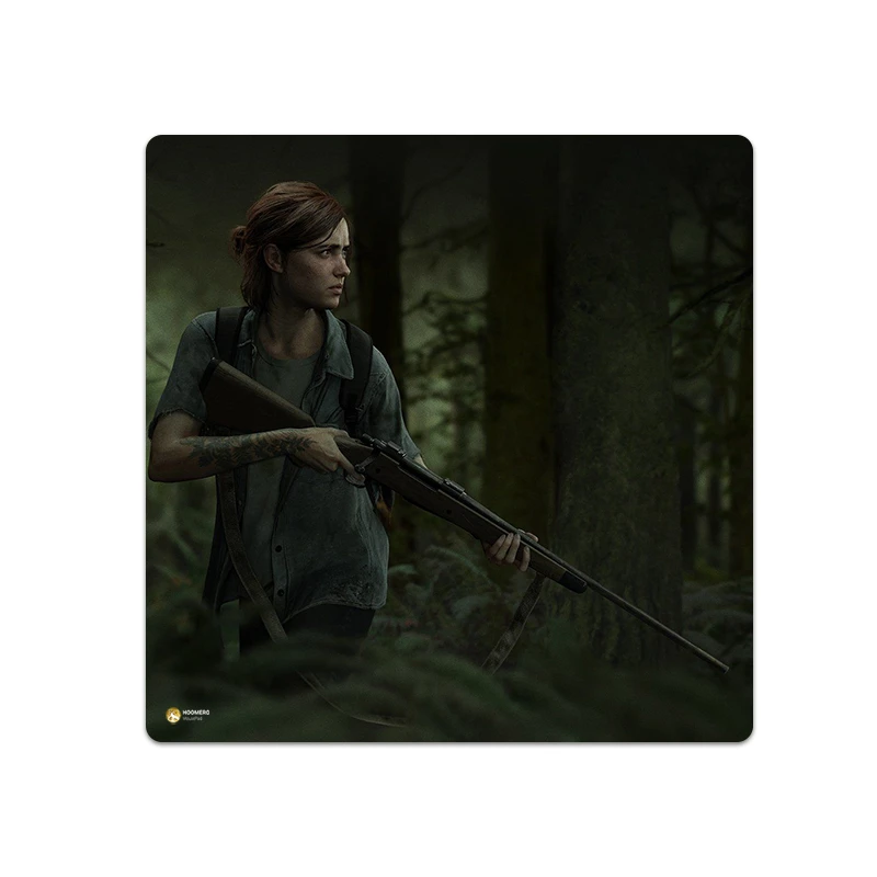 ماوس پد هومرو مدل NX242 طرح بازی آخرین بازمانده The Last of us سایز 40x40 سانتی‌متر
