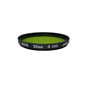 فیلتر لنز هویا مدل YELLOWGREEN X0 - 52MM