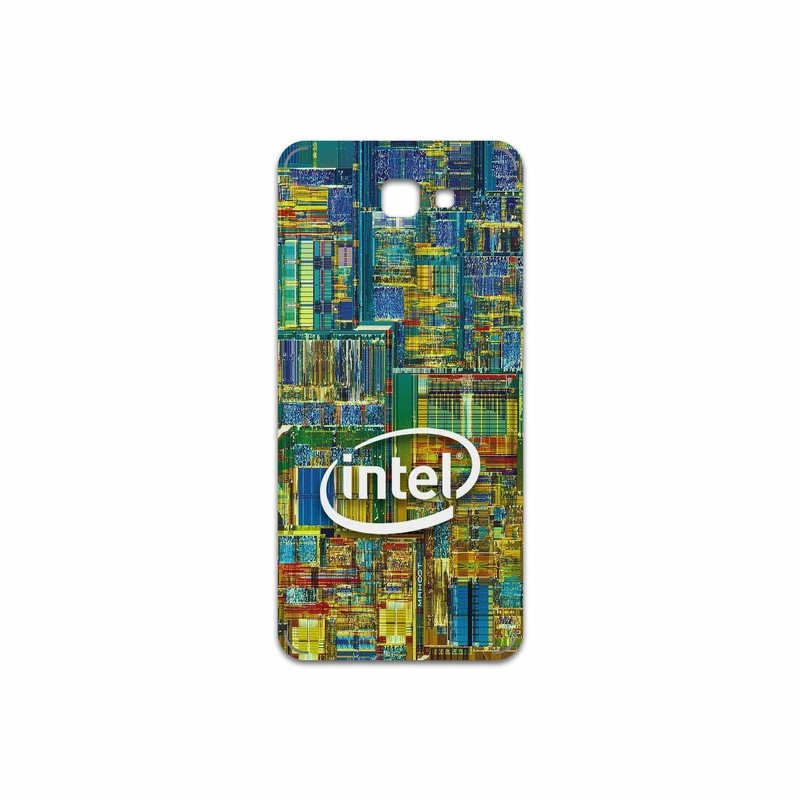 برچسب پوششی ماهوت مدل Intel Brand مناسب برای گوشی موبایل سامسونگ Galaxy J5 Prime