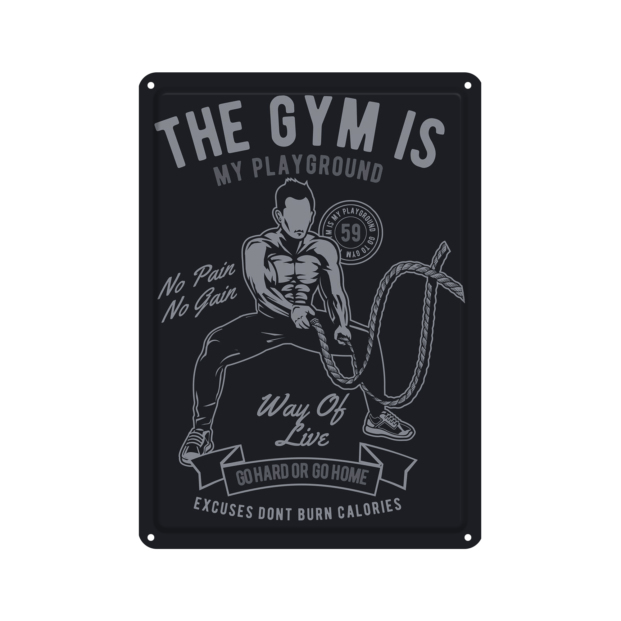 دیوارکوب مدل باشگاه بدنسازی کد s 1299 gym