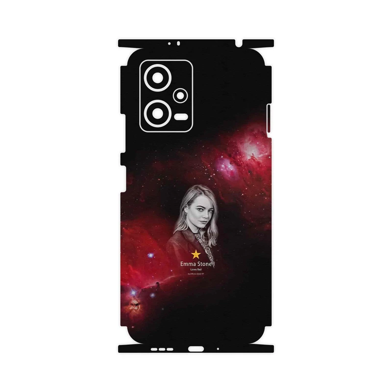 برچسب پوششی ماهوت مدل Emma Stone-FullSkin مناسب برای گوشی موبایل شیائومی Redmi Note 12 5G