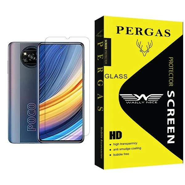 محافظ صفحه نمایش وایلی نایس مدل Pergas Glass MIX001 مناسب برای گوشی موبایل شیائومی Poco X3 Pro