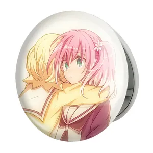 آینه جیبی خندالو طرح نانا و میچیرو انیمه نانای بی استعداد مدل تاشو کد 23761 