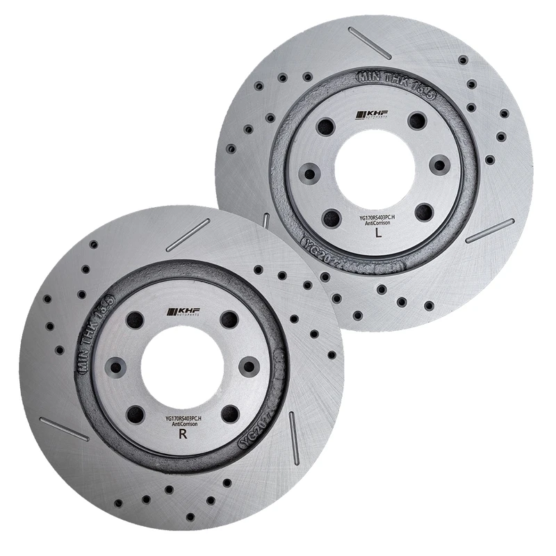 دیسک ترمز کی اچ اف مدل XU7 مناسب برای 405 بسته 2 عددی