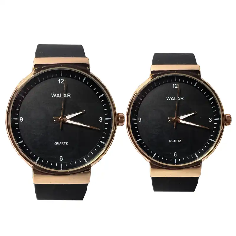 ست ساعت مچی عقربه ای زنانه و مردانه والار مدل SET 2400