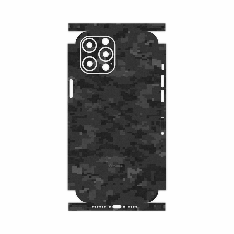 برچسب پوششی ماهوت مدل Night-Army-Pixel-FullSkin مناسب برای گوشی موبایل اپل iPhone 12 Pro Max