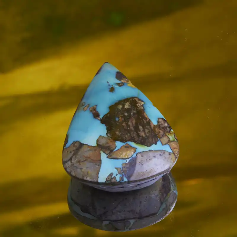 سنگ فیروزه مدل شجری کد AG8