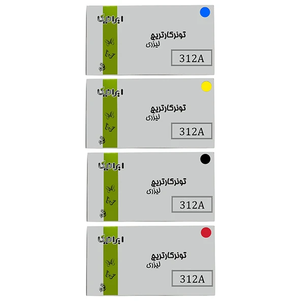 تونر ایرانیکا مدل 312A مجموعه 4 عددی